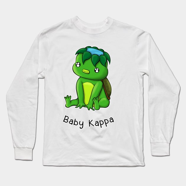 Baby Kappa Water Long Sleeve T-Shirt by TreatYourLittle